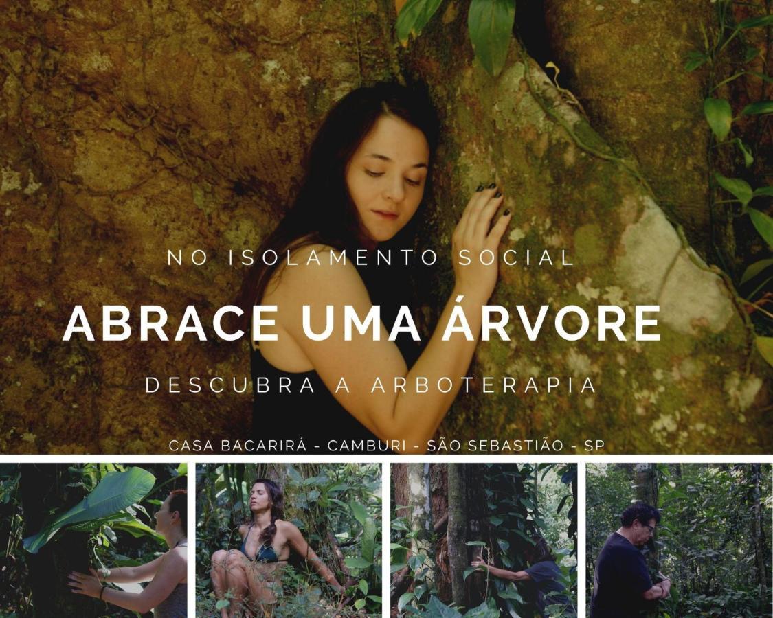 Casa Bacarirá - Floresta com Yoga e Café da Manhã Vegano Camburi (Sao Paulo) Exterior foto