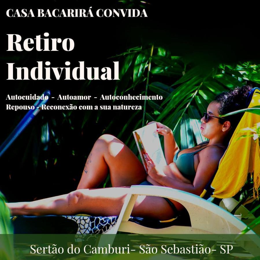 Casa Bacarirá - Floresta com Yoga e Café da Manhã Vegano Camburi (Sao Paulo) Exterior foto